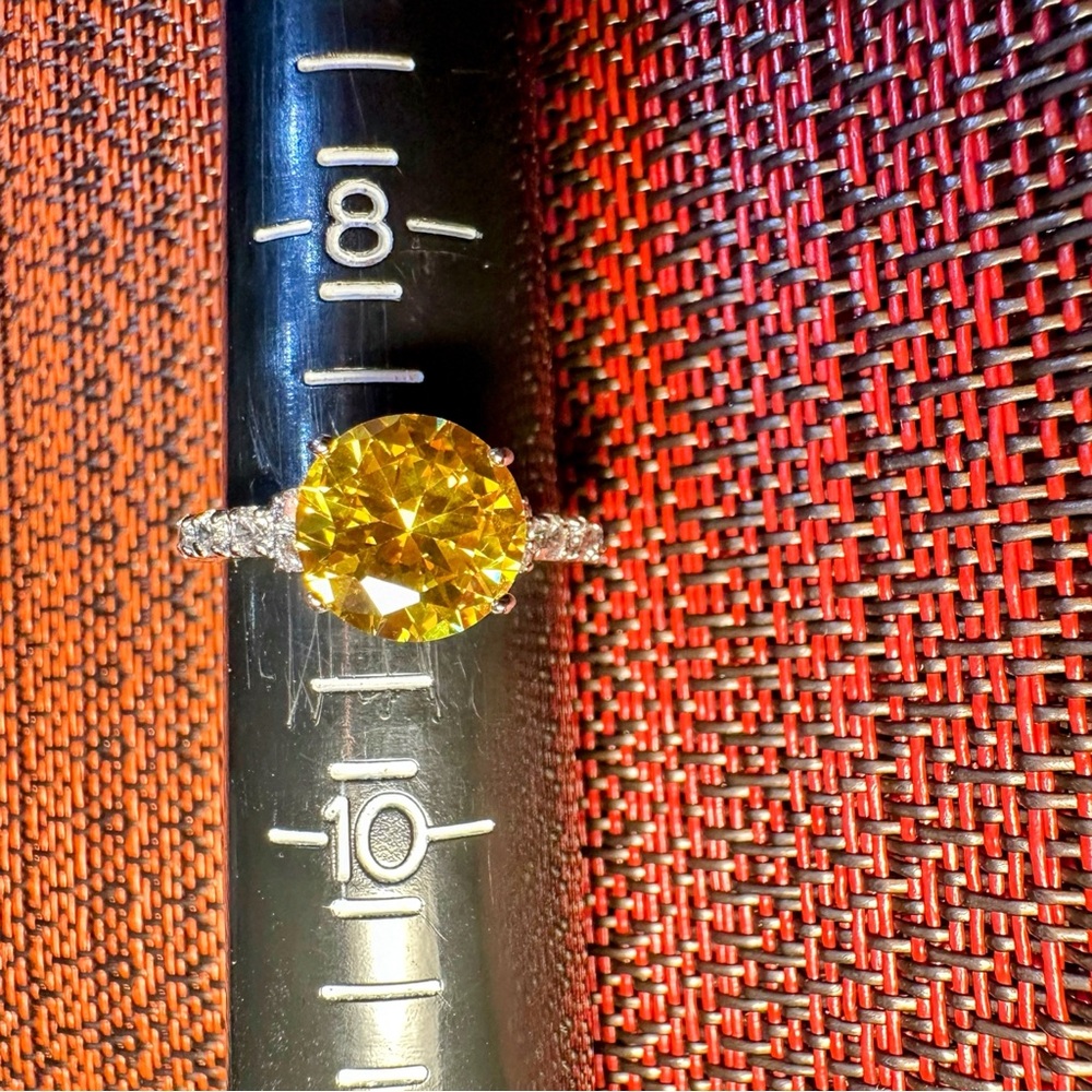 Fragrant Jewels Citrine Silver Ring